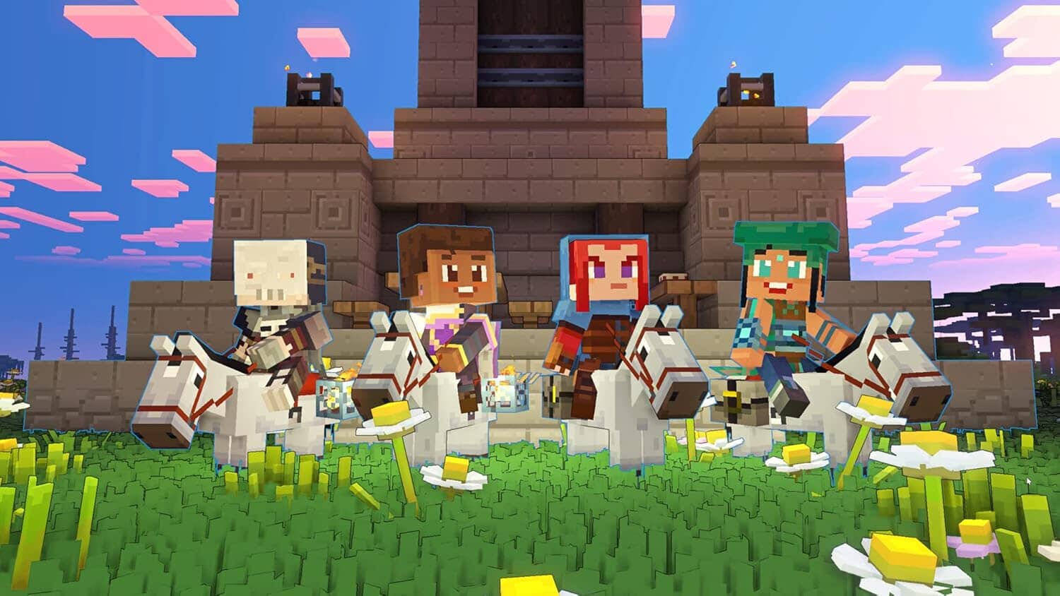 Minecraft Legends Deluxe Edition (R2) - Nintendo Switch Video Game Software Mojang 