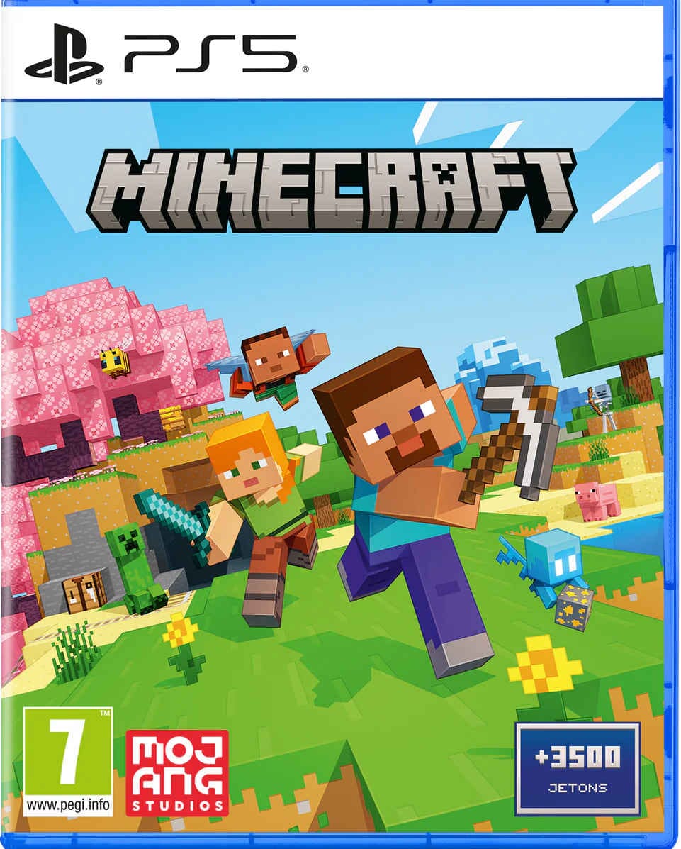 Minecraft (R2) - PS5 Video Game Software Mojang 