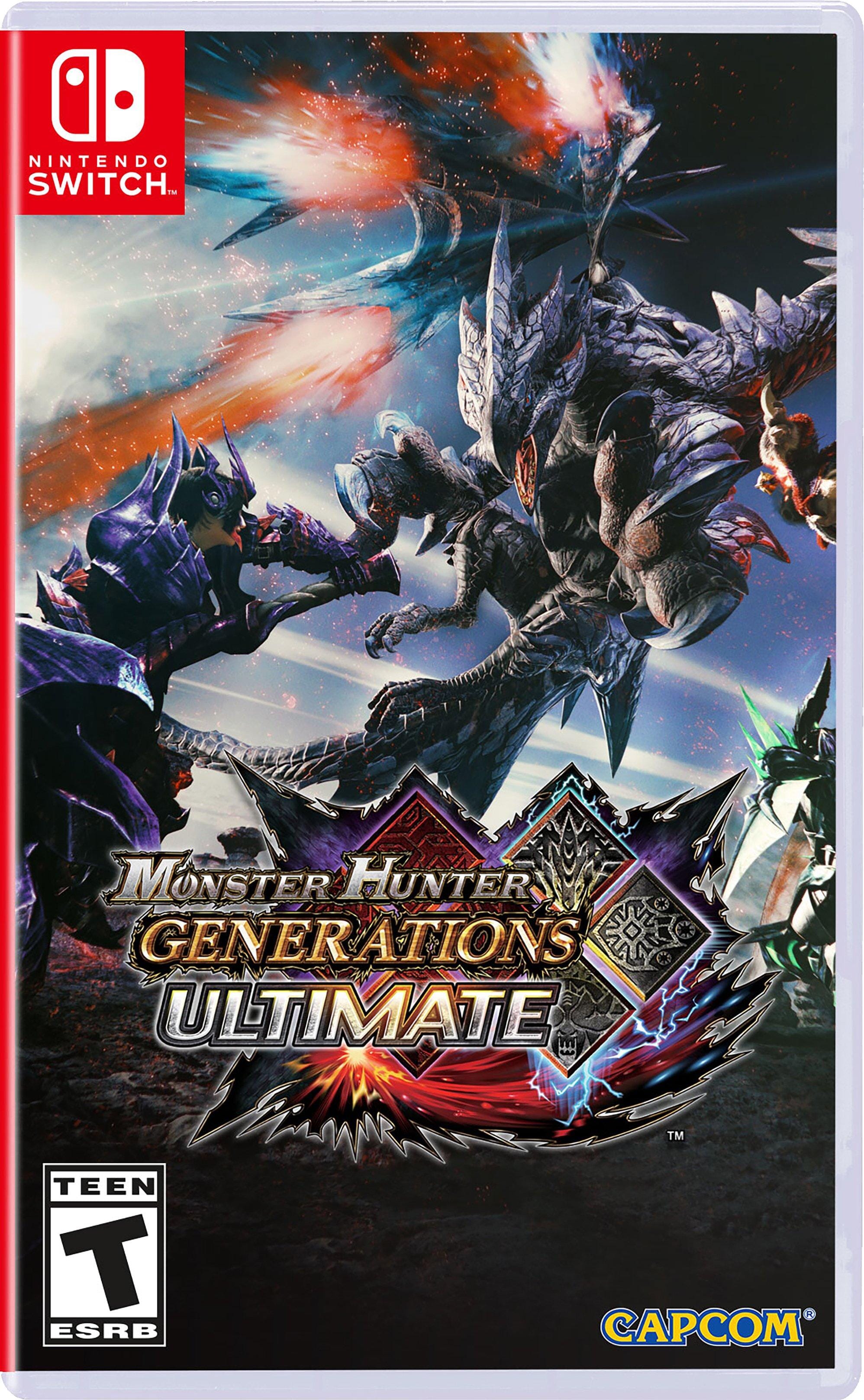 Monster Hunter Generations Ultimate Nintendo Switch case cover