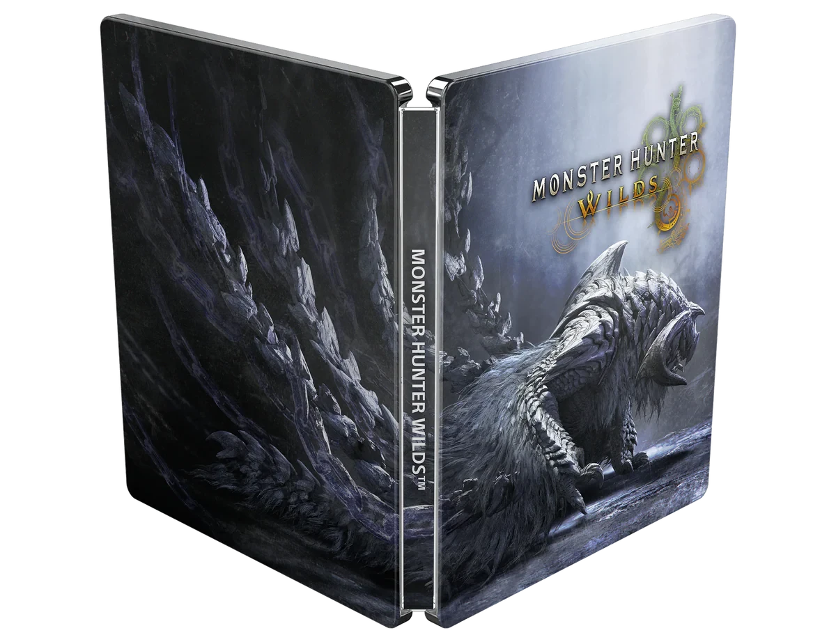 Monster Hunter Wilds - Steelbook Edition (R2) - PS5 Video Game Software Capcom 