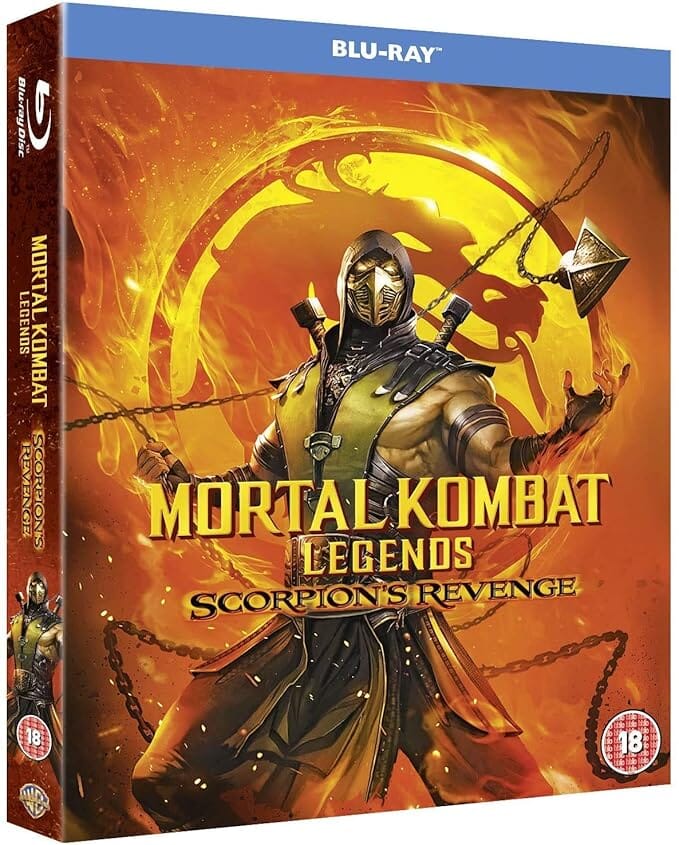 Mortal Kombat Legends Scorpion Revenge (With Slip Cover) - Blu-Ray Movies Warner Bros. 