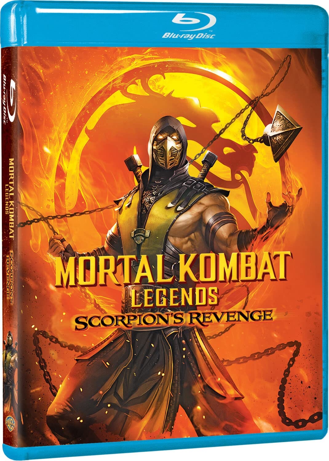 Mortal Kombat Legends Scorpion Revenge (With Slip Cover) - Blu-Ray Movies Warner Bros. 