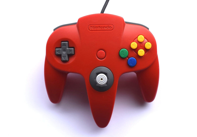 N64 Original Used Controller Game Controllers Nintendo Red 