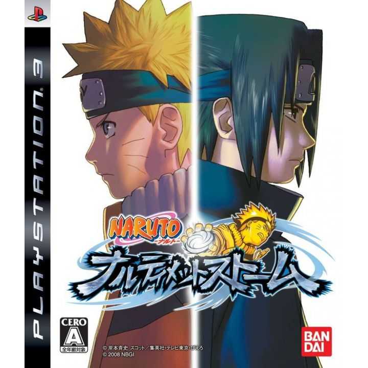 Naruto: Ultimate Ninja Storm (R3) (Complete In Box - Like New) - PS3 Video Game Software Bandai 