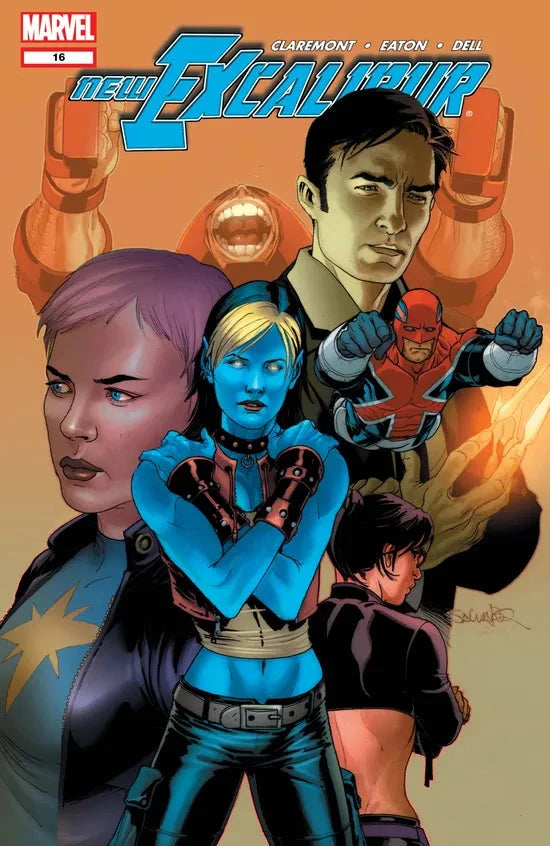 New Excalibur #16 - Fallen Friend cover