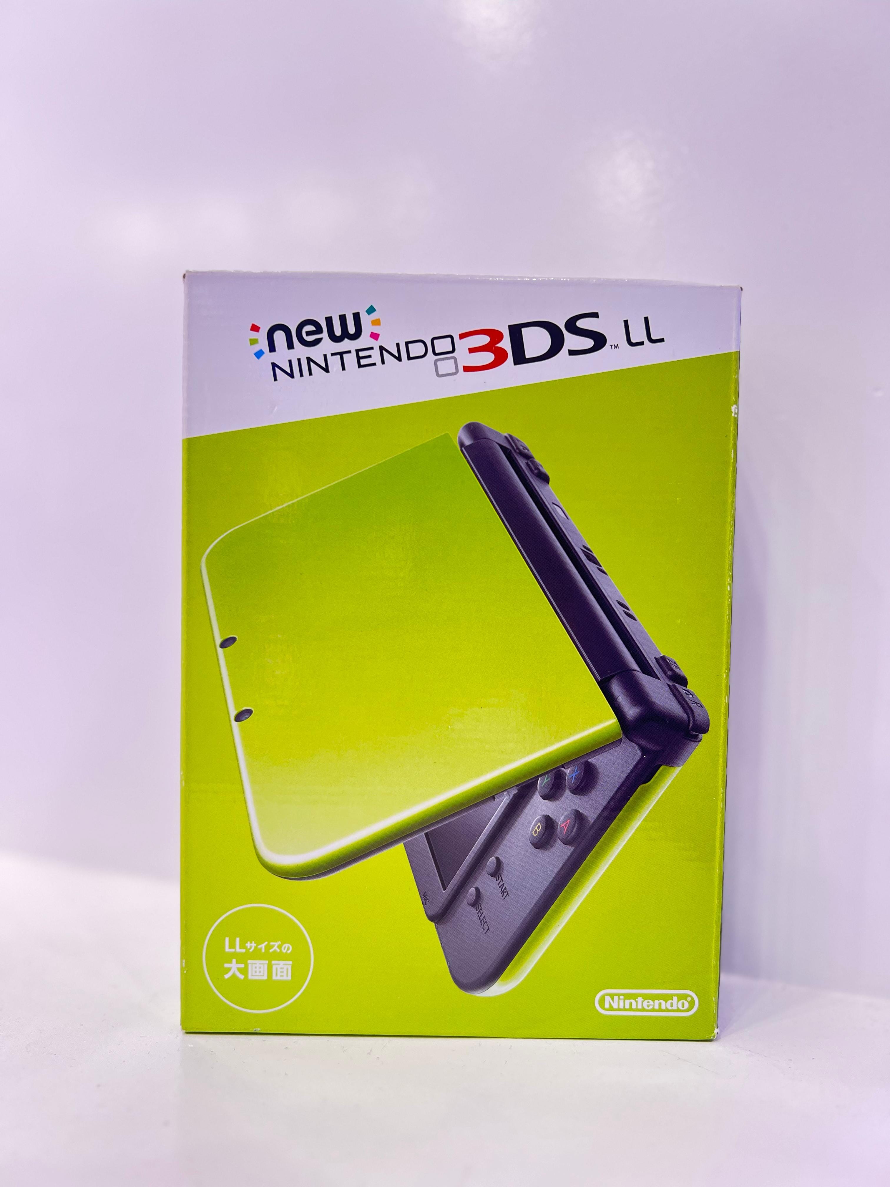 New Nintendo 3DS XL (Changed To USA Region) With 168 Games Included - Used Like New - Lime Black Video Game Consoles Nintendo 