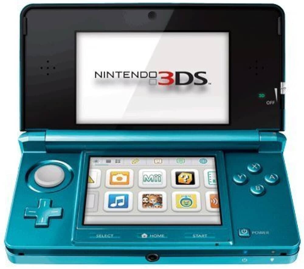 Nintendo 3DS- Used - Aqua Blue + Games Video Game Consoles Nintendo 