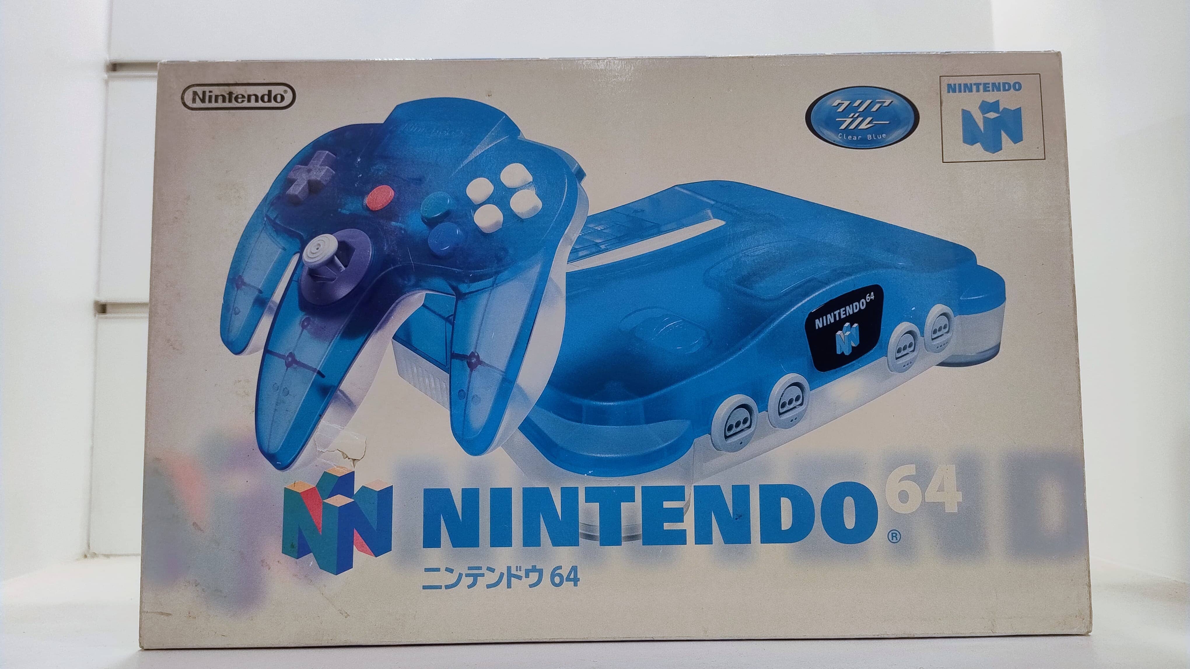 Nintendo 64 Console (Ntsc/J) (Used- Boxed) - Clear Blue Video Game Consoles Nintendo 