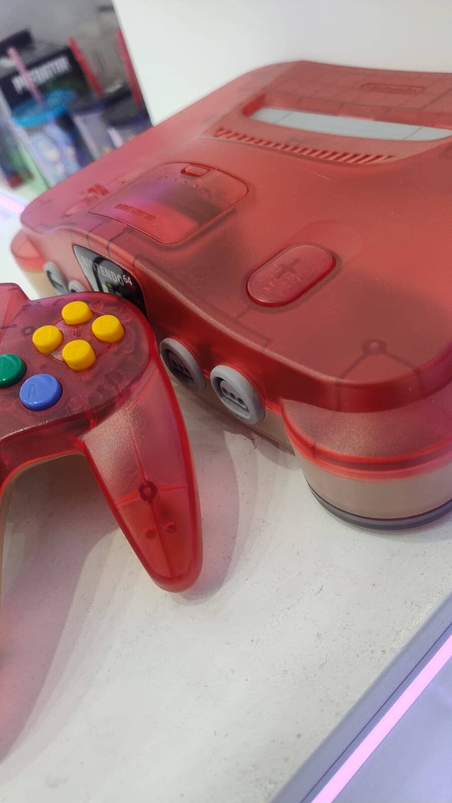 Nintendo 64 Console Watermelon Red (R3) (Used) Video Game Consoles Nintendo 