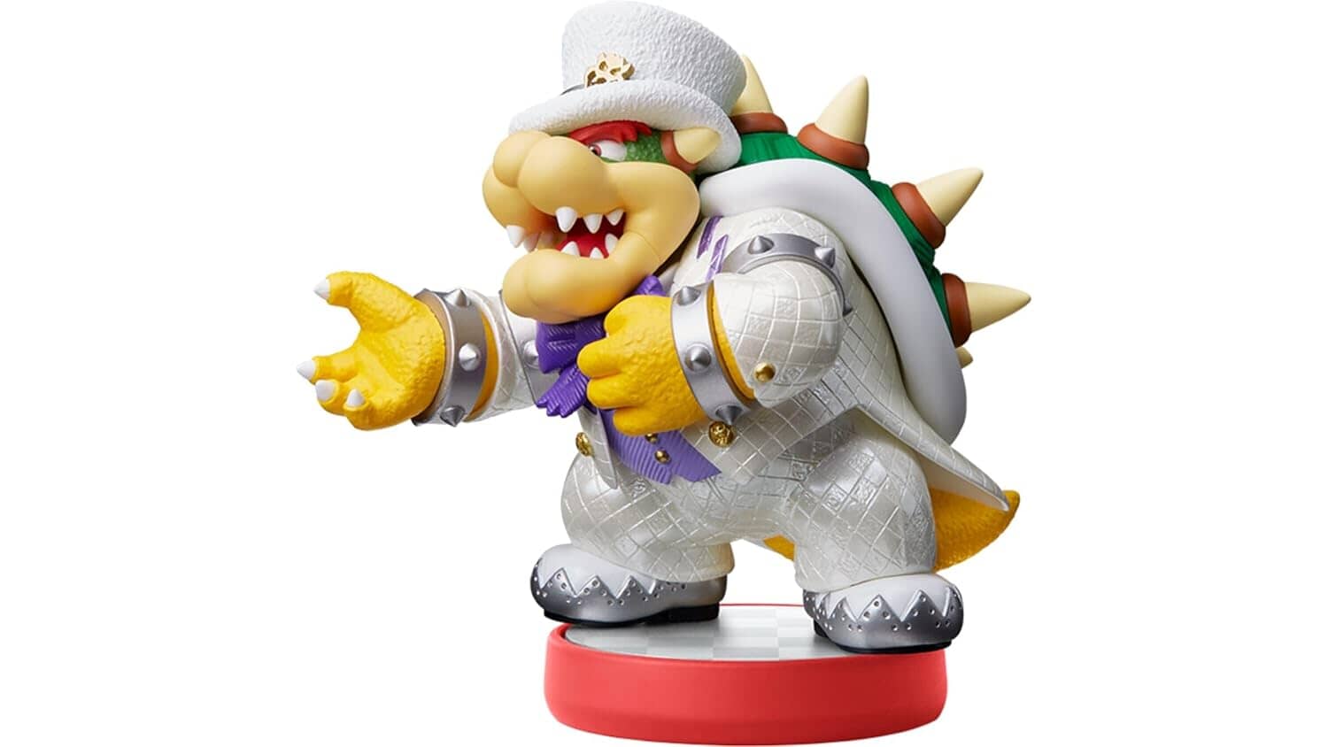 Nintendo Amiibo 3 Pack - Mario, Peach & Bowser (Wedding) (Super Mario Odyssey Collection) Video Game Console Accessories Nintendo 
