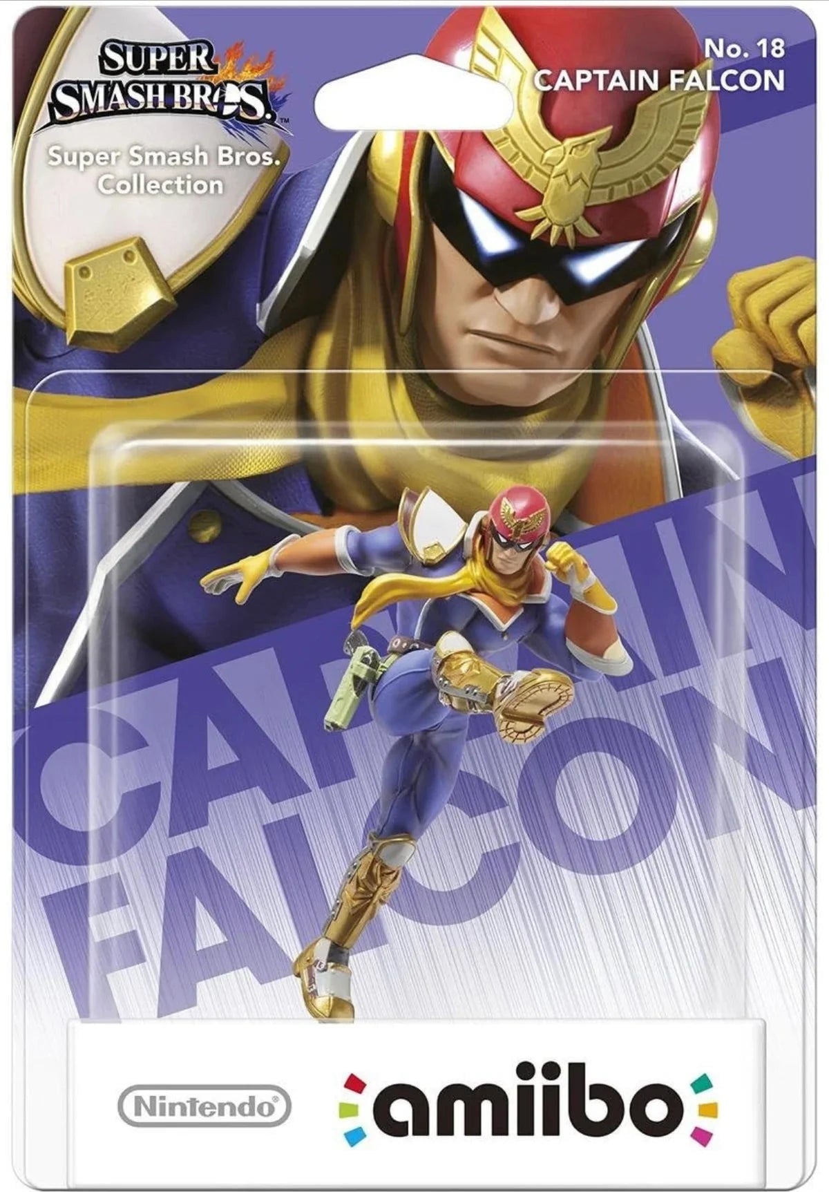 Nintendo Amiibo Character - Captain Falcon (Super Smash Bros.) Video Game Console Accessories Nintendo 