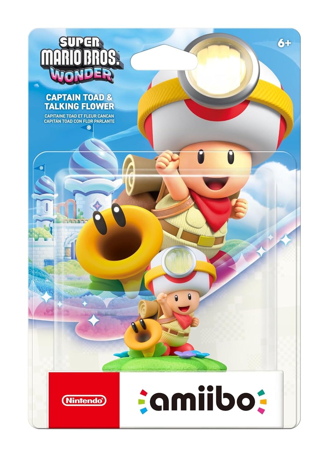 Nintendo Amiibo Character - Captain Toad & Talking Flower (Super Mario Bros. Wonder) Video Game Console Accessories Nintendo 