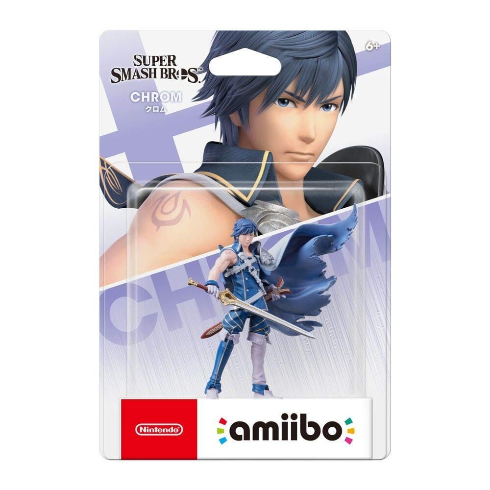 Nintendo Amiibo Character - Chrom No.80 (Super Smash Bros. Collection) Video Game Console Accessories Nintendo 