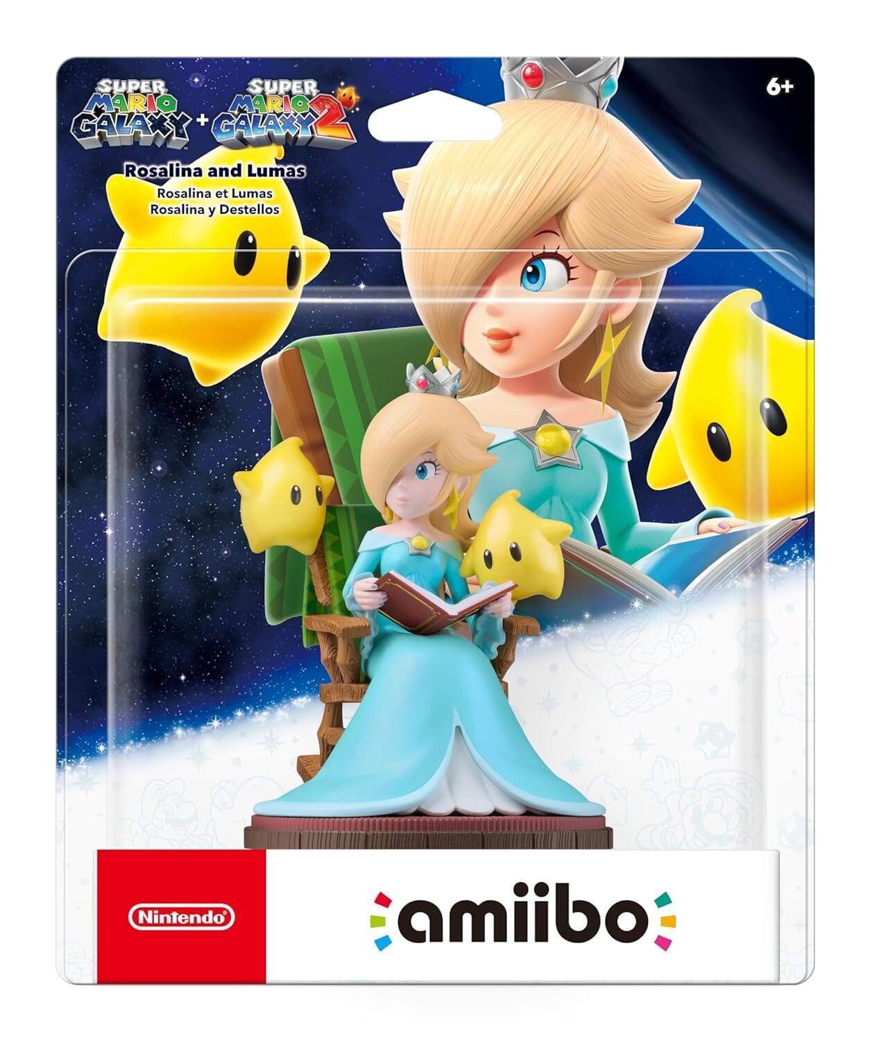 Nintendo Amiibo Character - Rosalina and Lumas (Super Mario Galaxy™ + Super Mario Galaxy™ 2 Series) Video Game Console Accessories Nintendo 