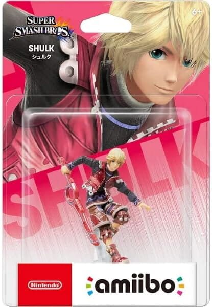 Nintendo Amiibo Character - Shulk (Super Smash Bros. Collection) Video Game Console Accessories Nintendo 