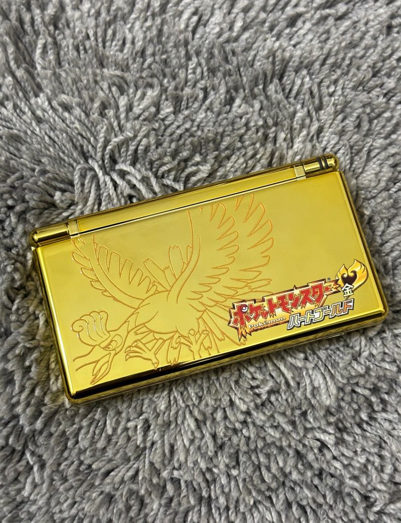 Nintendo DS Lite Modded Handheld - Pokemon HeartGold Edition Modified Handheld Console Nintendo 