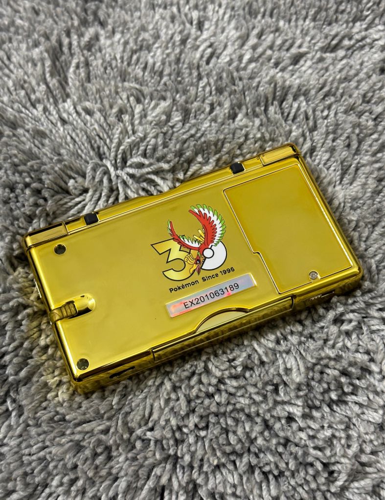 Nintendo DS Lite Modded Handheld - Pokemon HeartGold Edition Modified Handheld Console Nintendo 