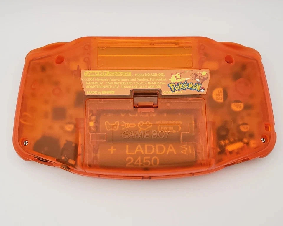 Nintendo Game Boy Advance IPS Console (Refurbished) - Pokémon Charmander Edition Video Game Consoles Nintendo 