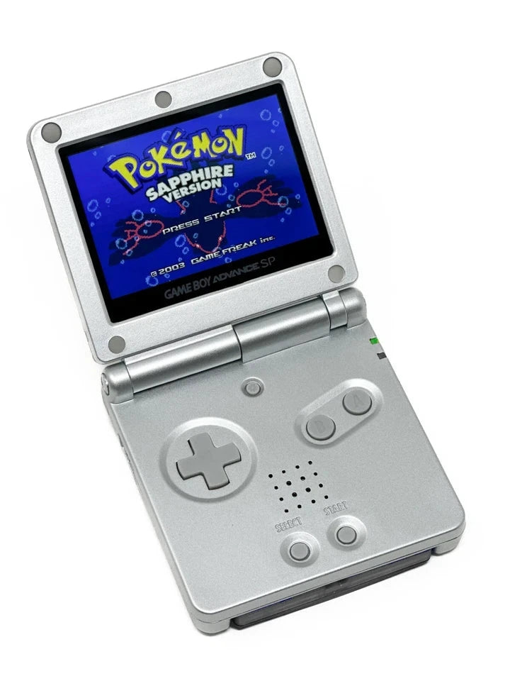 Nintendo Gameboy Advance SP Pokémon Lugia Edition (Double Brightness) with Box Video Game Console Accessories Retro Games 