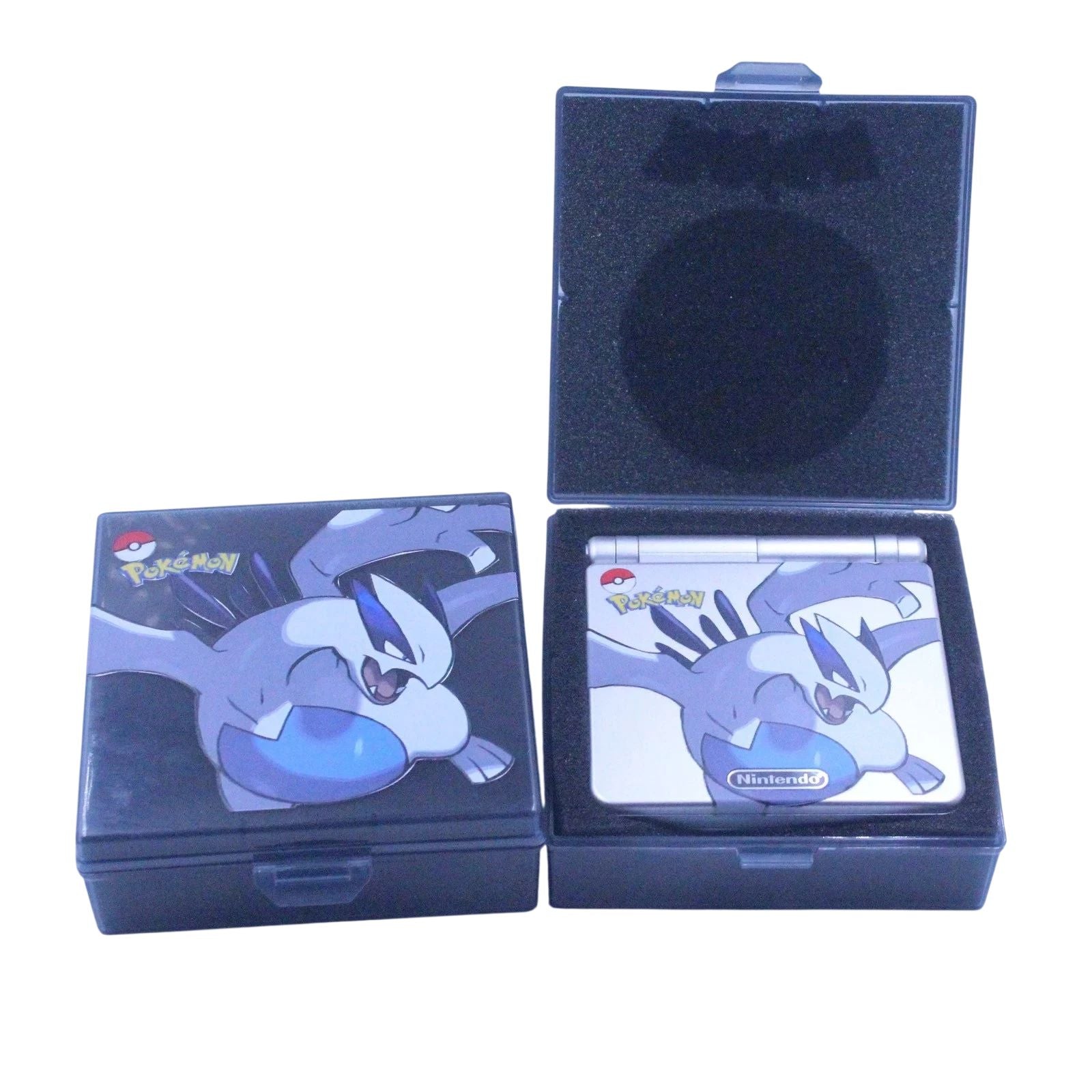 Nintendo Gameboy Advance SP Pokémon Lugia Edition (Double Brightness) with Box Video Game Console Accessories Retro Games 