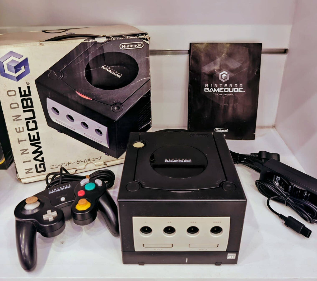 Nintendo GameCube Console (Japan, Black, Used - Good Condition, Boxed) Video Game Consoles Nintendo 