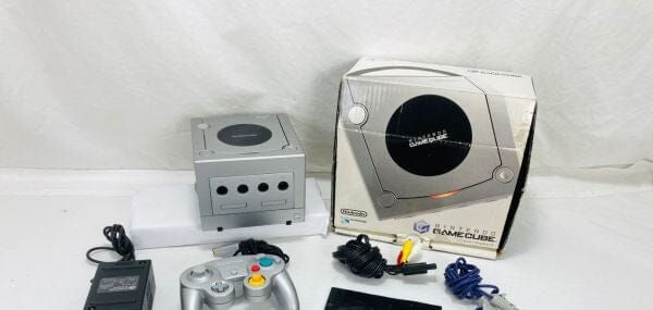 Nintendo GameCube Console (Like New Boxed) + 45 Games (GC Loader) - Silver Video Game Consoles Nintendo 