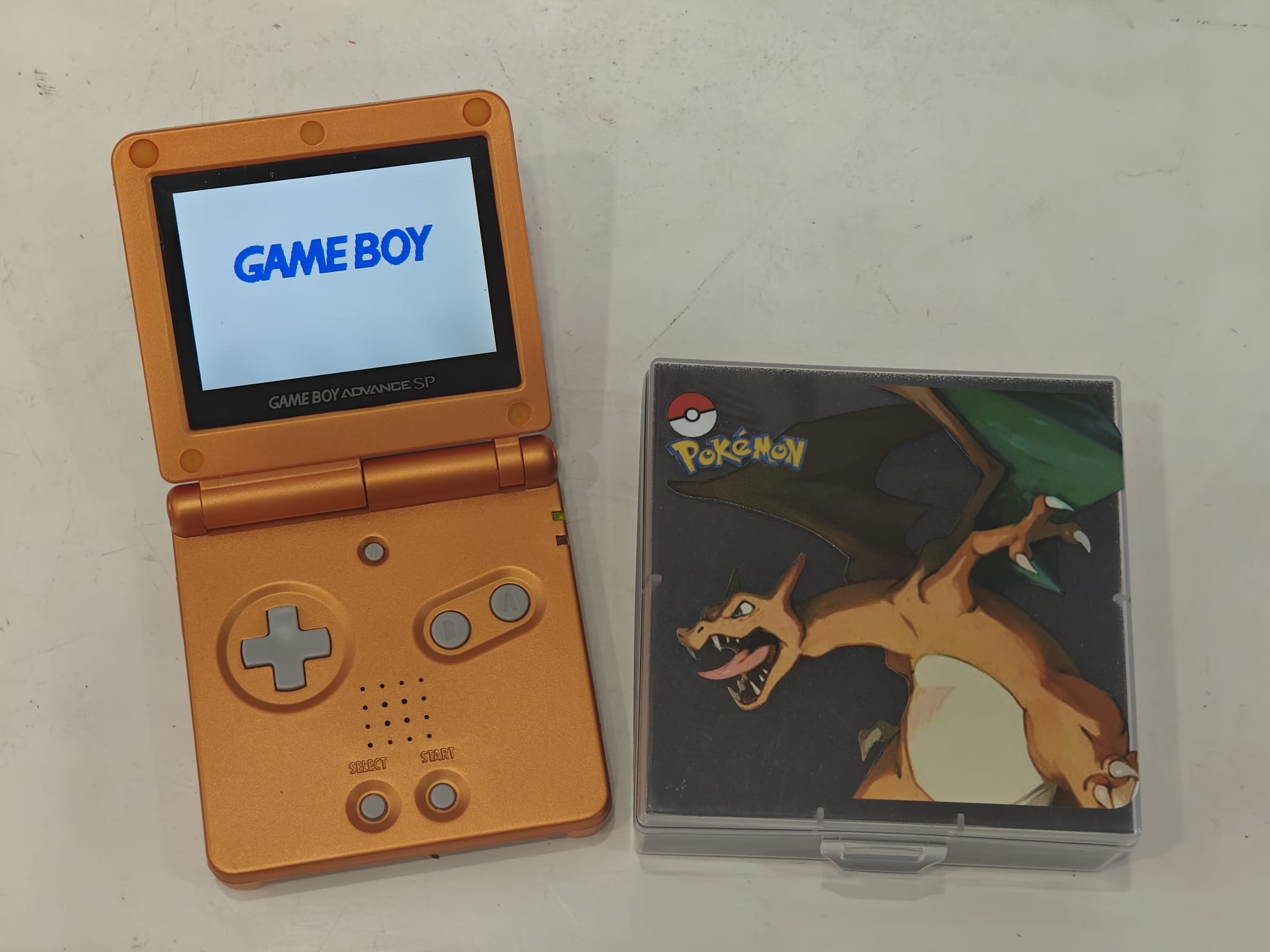 Nintendo GBA SP Pokémon Charizard Edition (High Brightness) with Box Video Game Consoles Nintendo 