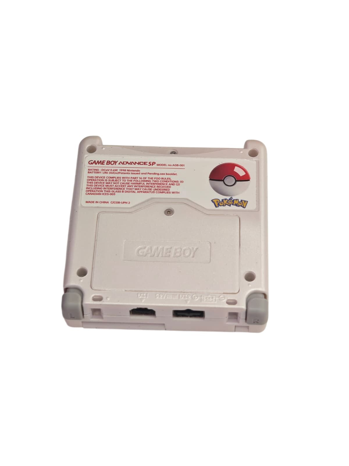 Nintendo GBA SP Pokémon Pokéball Edition (High Brightness) with Box Video Game Console Accessories Nintendo 