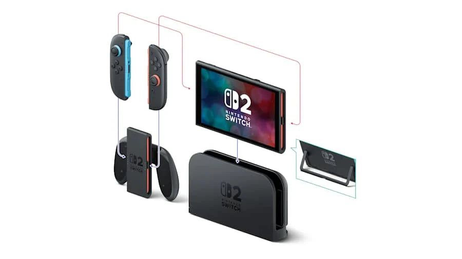 Nintendo Switch 2 Console - Hong Kong version Video Game Consoles Nintendo 