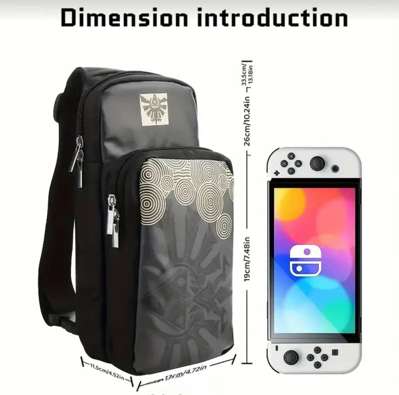 Nintendo Switch Adventure Pack (Zelda) Travel Bag Video Game Console Accessories Retro Games 