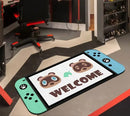 Nintendo Switch Animal Crossing Carpet - 40 cm X 120 cm Home Game Console Accessories Retro Games 
