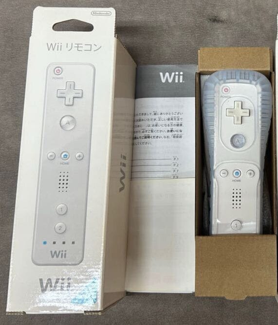 Nintendo Wii Remote Original - New Video Game Console Accessories Nintendo White 