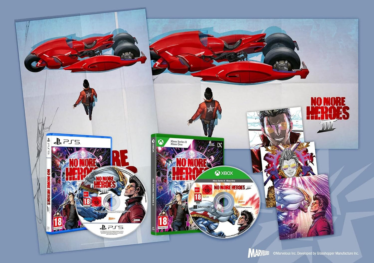 No More Heroes 3 (R2) - PS5 Video Game Software Marvelous 