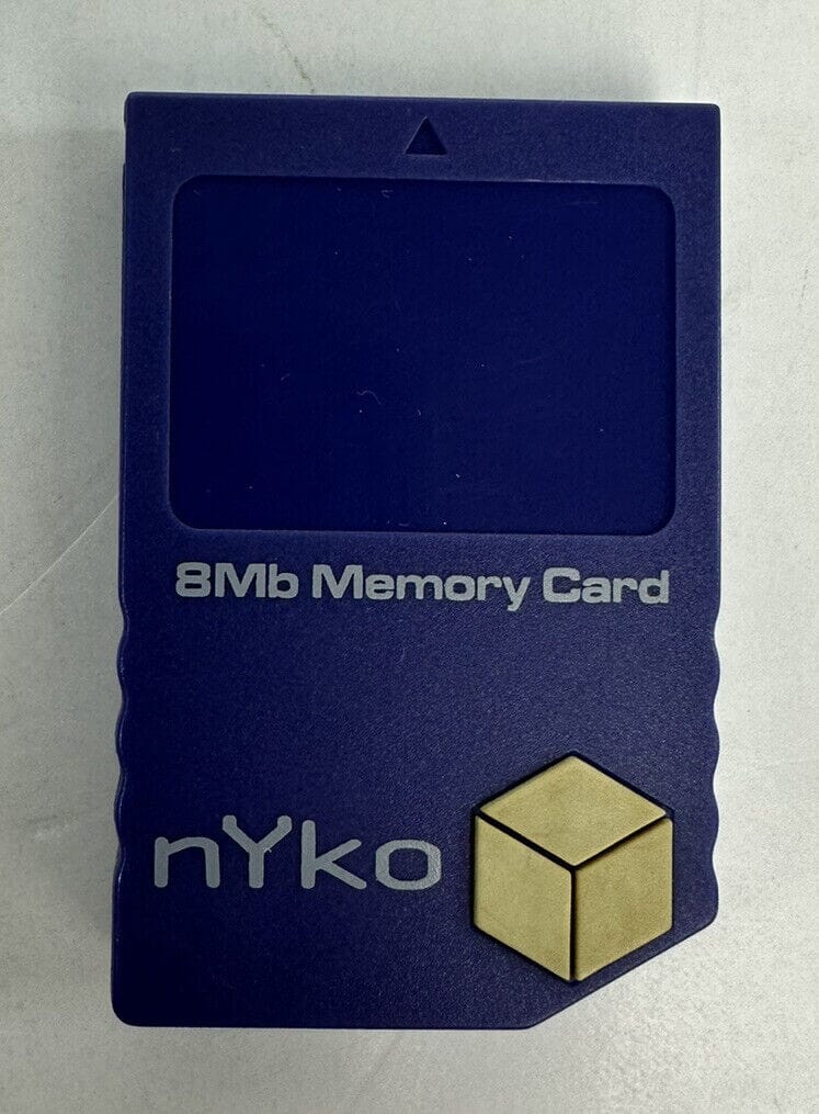 Nyko GameCube Original Memory Card 8mb - Used Video Game Console Accessories Nintendo 