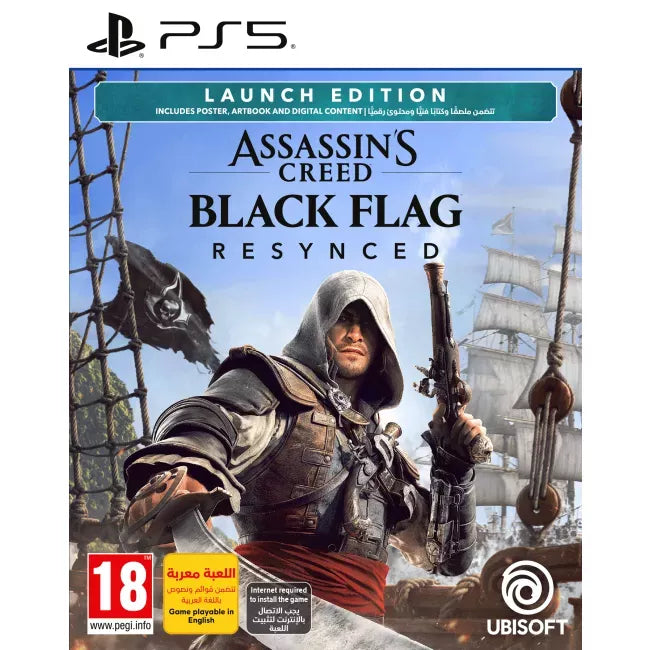 Assassin's Creed Black Flag Resynced (Launch Edition, R2) - PS5
