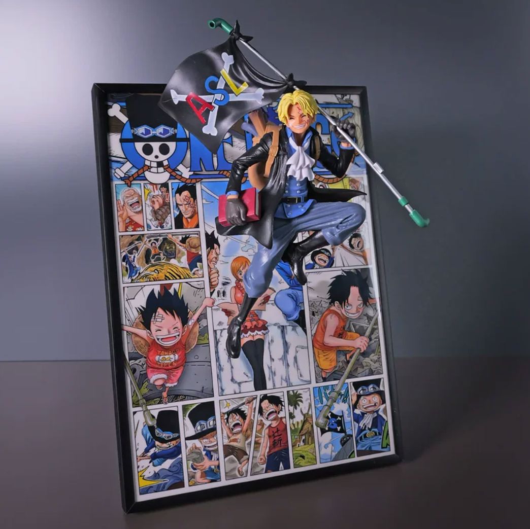 One Piece 3D Wall Art - Sabo (ASL Brothers Series) Wall Art Retro Games 