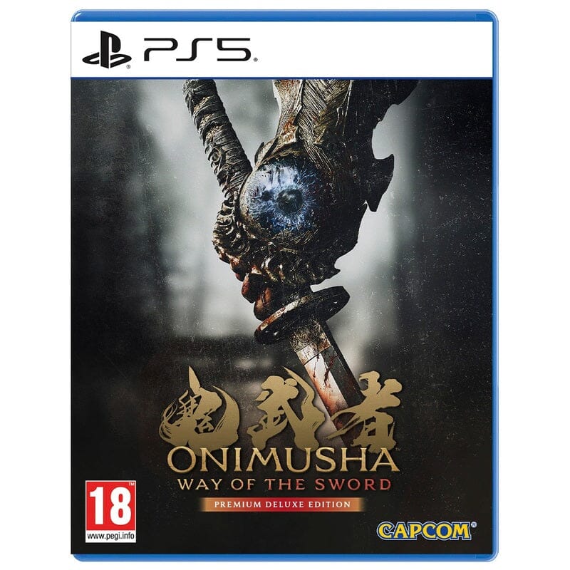 Onimusha Way of the Sword Premium Deluxe Steelbook Edition PS5 cover art