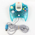 Original Dreamcast Controller Game Controllers Sega Aqua Blue Transparent 