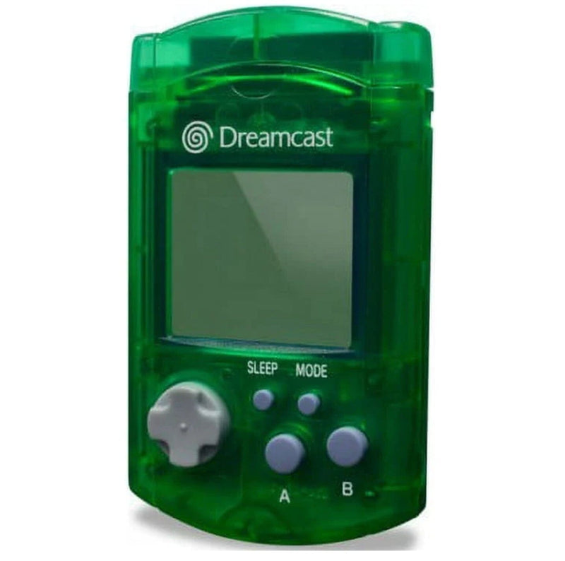 Original Dreamcast VMU (Used) - Transparent Green Home Game Console Accessories Sega 