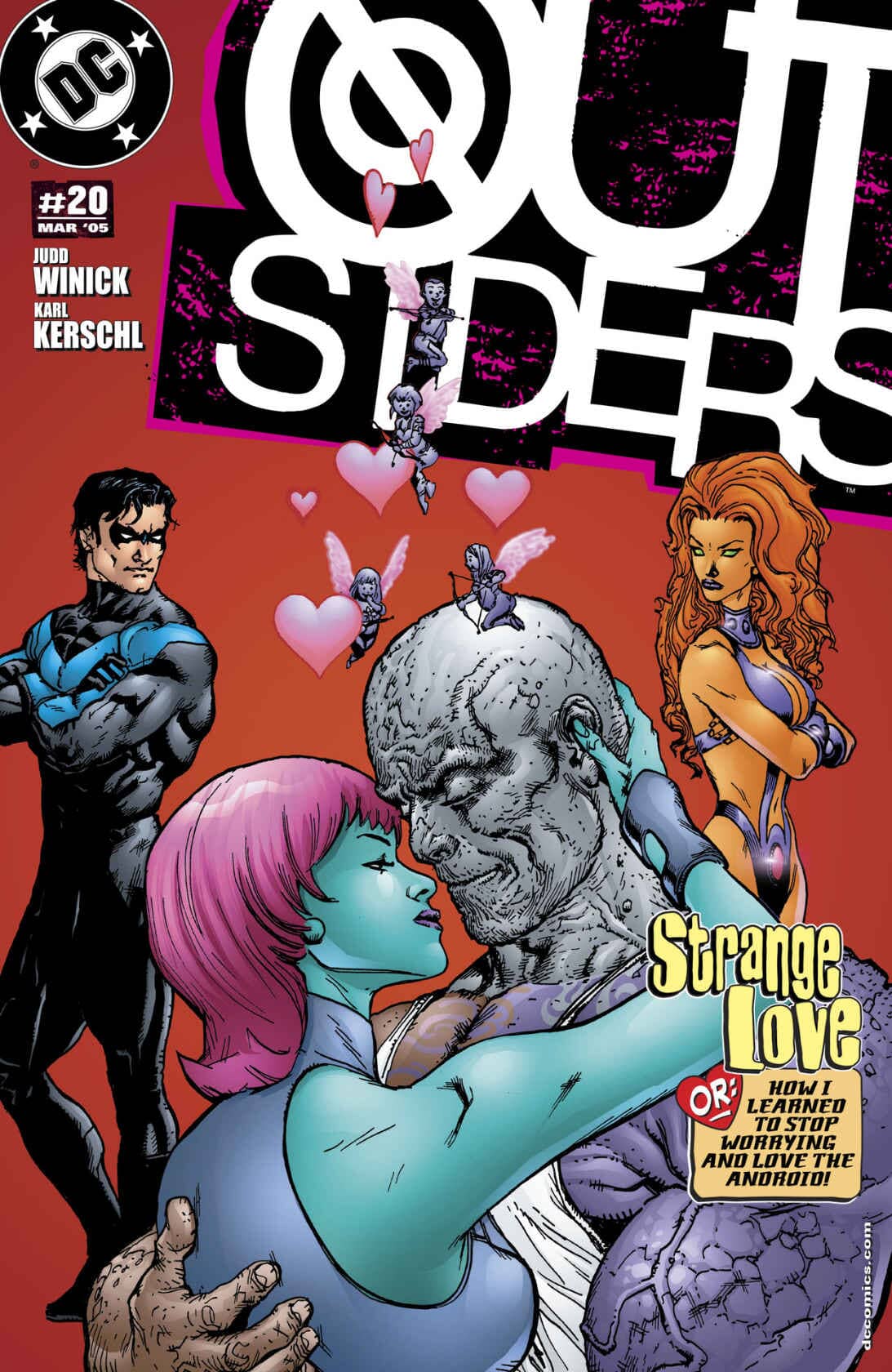 Outsiders #20 cover
