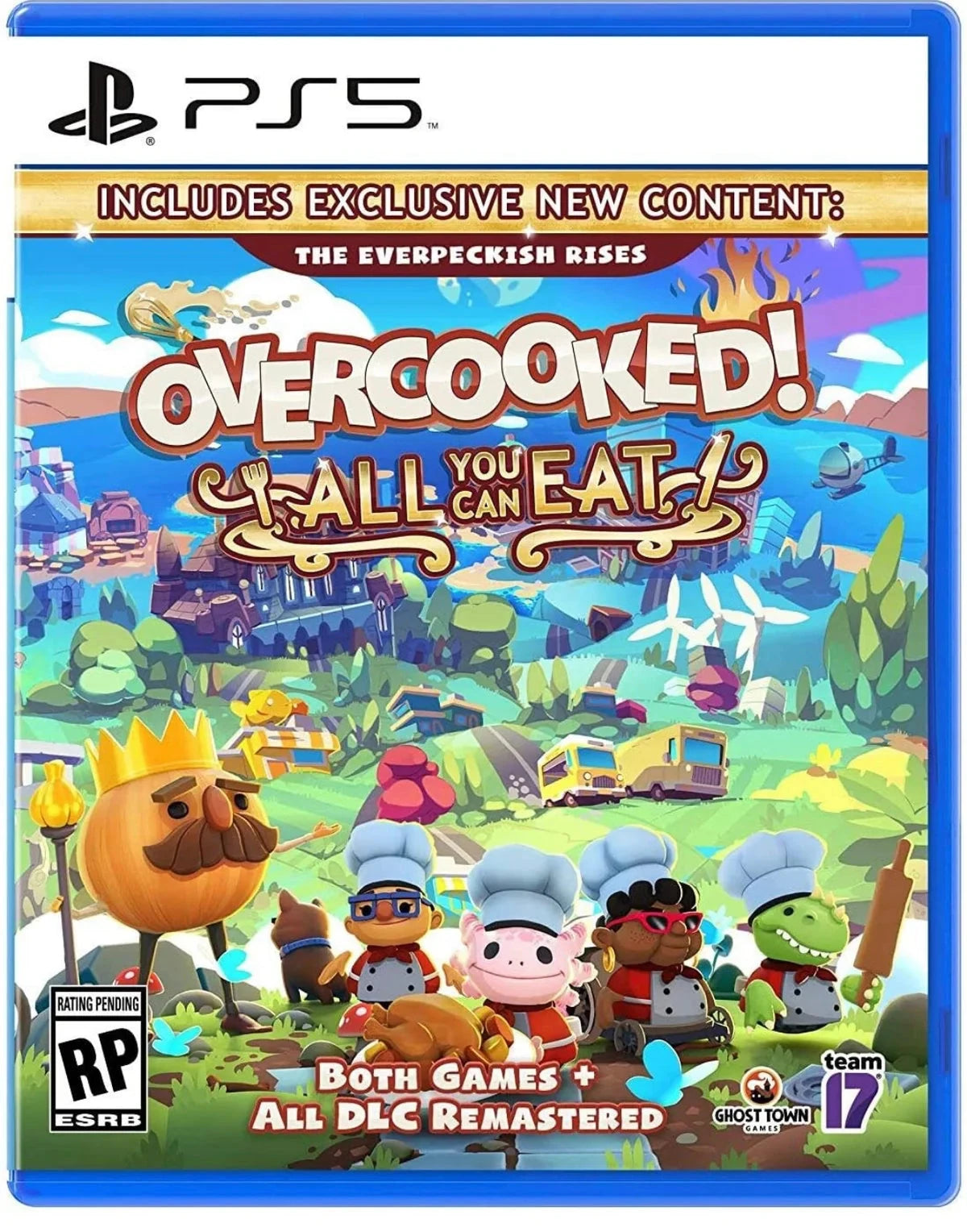 Overcooked! All You Can Eat (R1) - PS5 Video Games Team17 