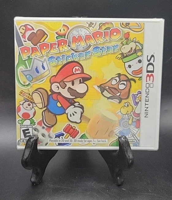 Paper Mario: Sticker Star (R1) (Complete in Box - Like New) - 3DS Video Game Software Nintendo 