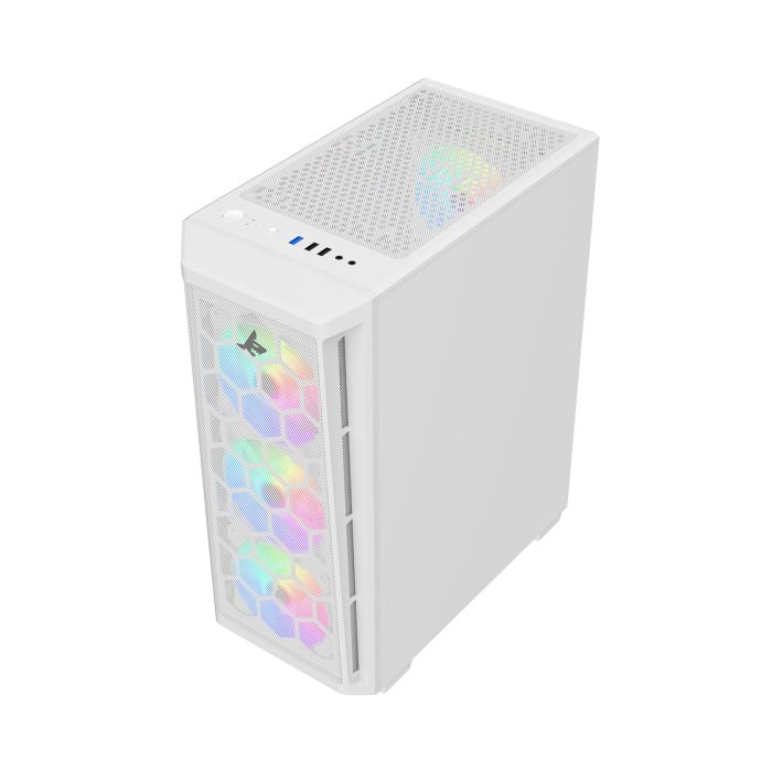 كمبيوتر ألعاب Intel Core i5-14400F، RTX 4060 Ti، 16 جيجابايت من ذاكرة الوصول العشوائي