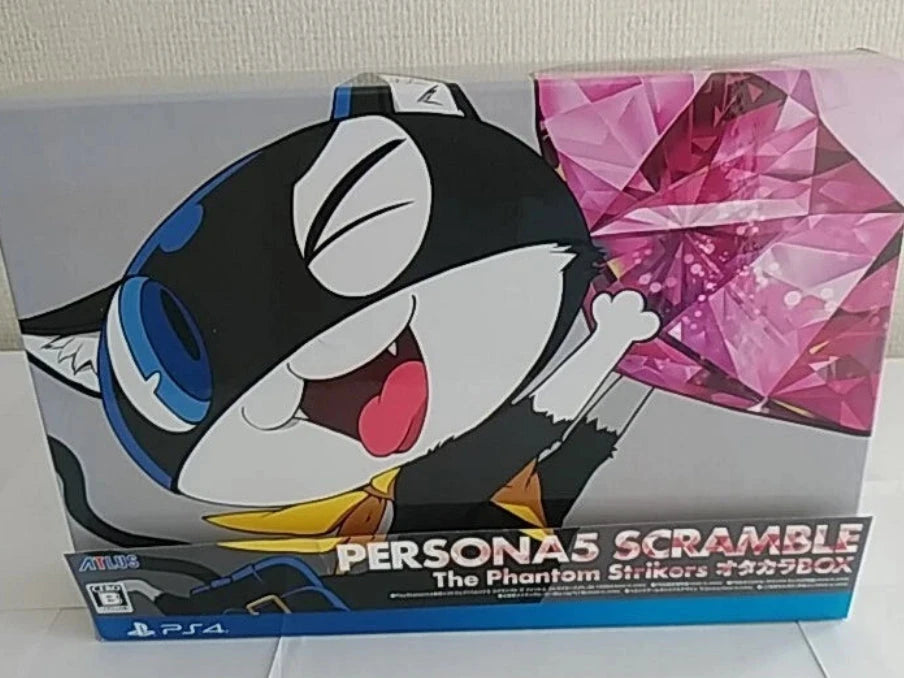 Persona 5 Scramble: The Phantom Strikers (Treasure Box / Otakara Box)(R3)(Complete In Box - Like New) - PS4 Video Game Software Atlus 
