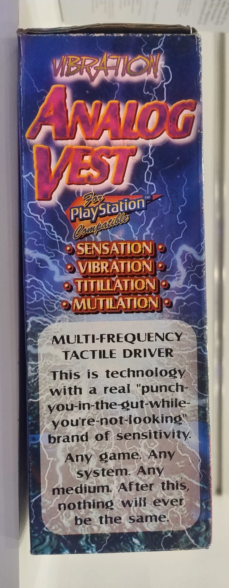 PlayStation 1 Vibration Analog Vest - (Used - Like New) Game Controllers Sony 