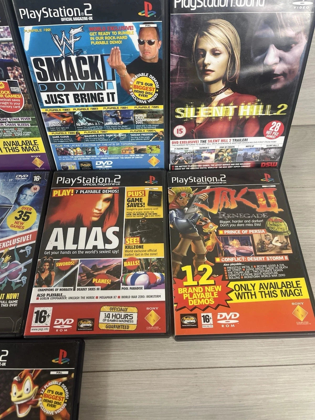 PlayStation 2 Demo Disc Bundle - DVD Video Game Software Sony 