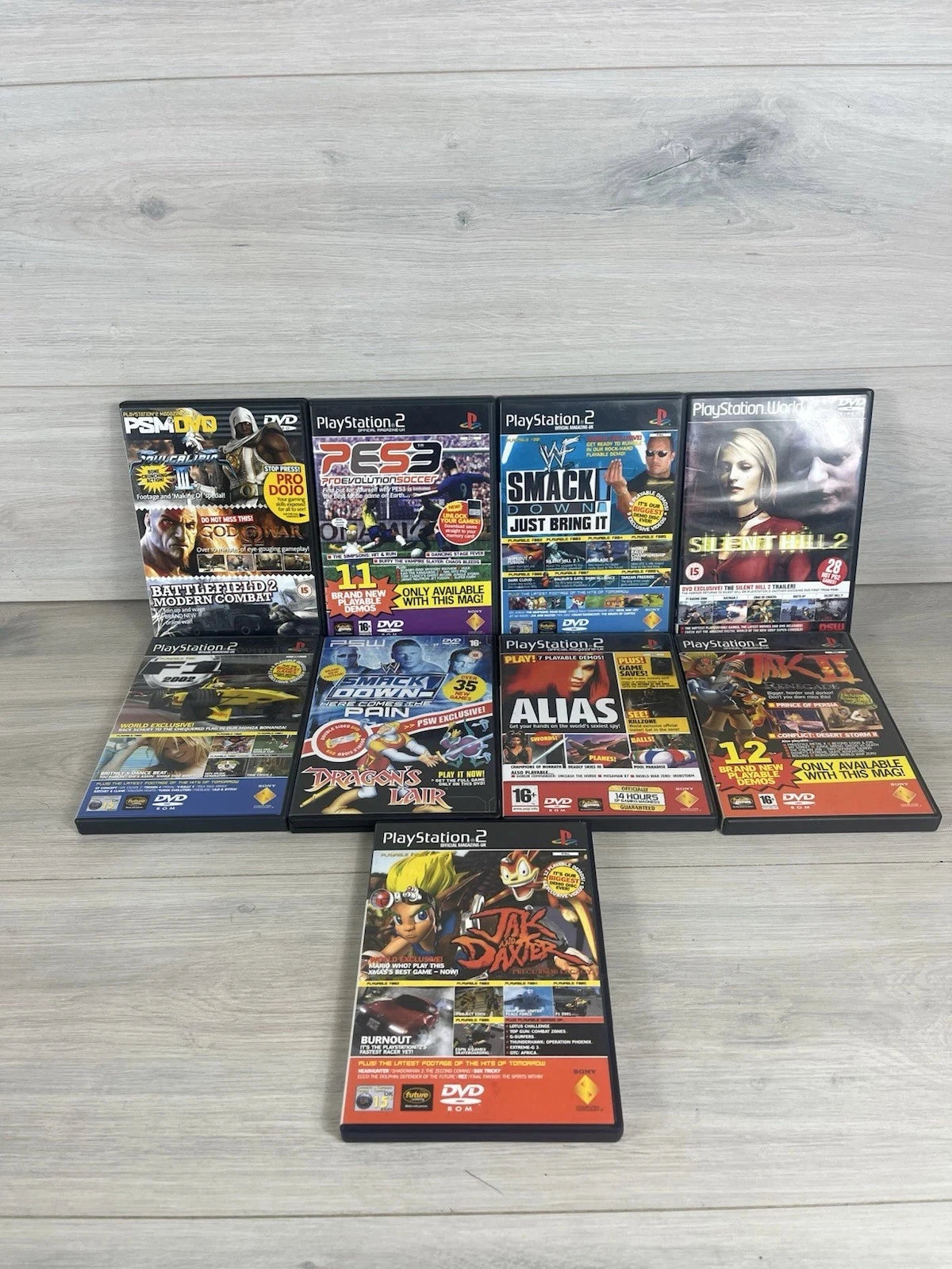 PlayStation 2 Demo Disc Bundle - DVD Video Game Software Sony 