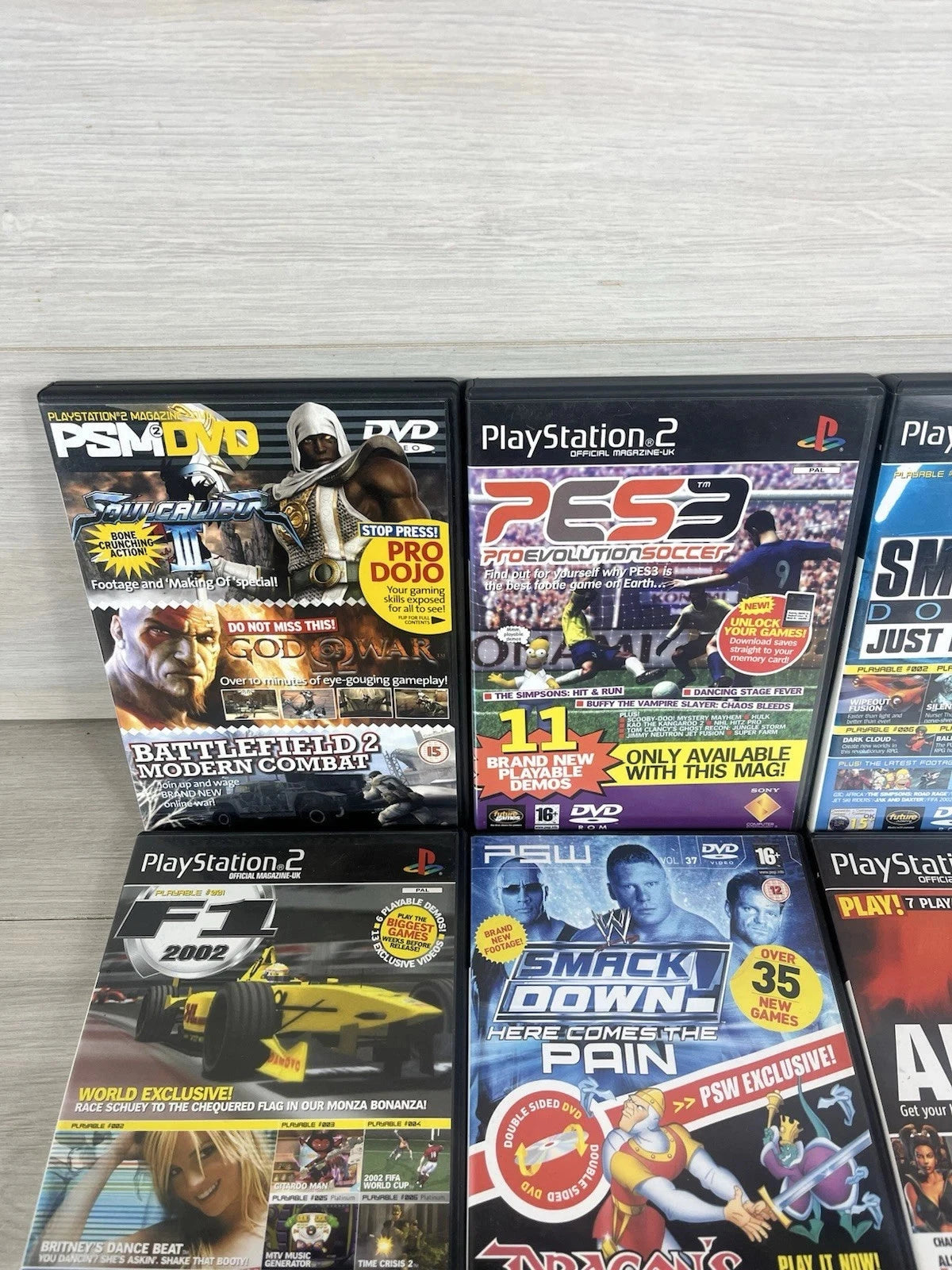 PlayStation 2 Demo Disc Bundle - DVD Video Game Software Sony 