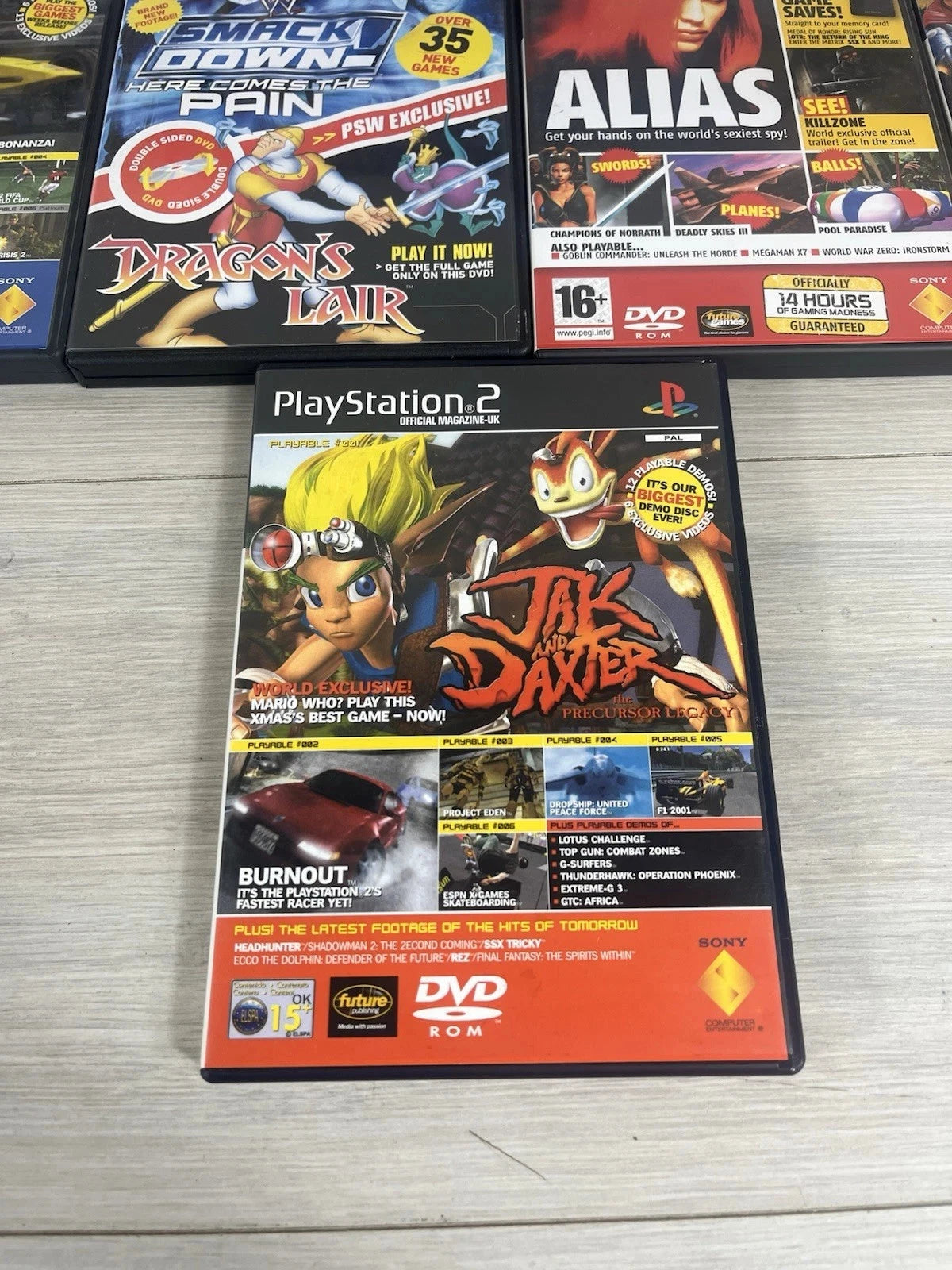 PlayStation 2 Demo Disc Bundle - DVD Video Game Software Sony 