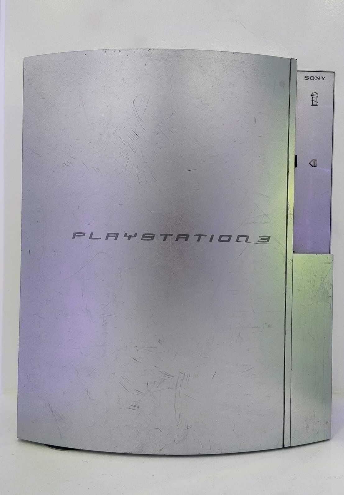 PlayStation 3 Phat Console 500GB with PS1,PS2 & PS3 Games - Silver - Used Video Game Consoles Sony 